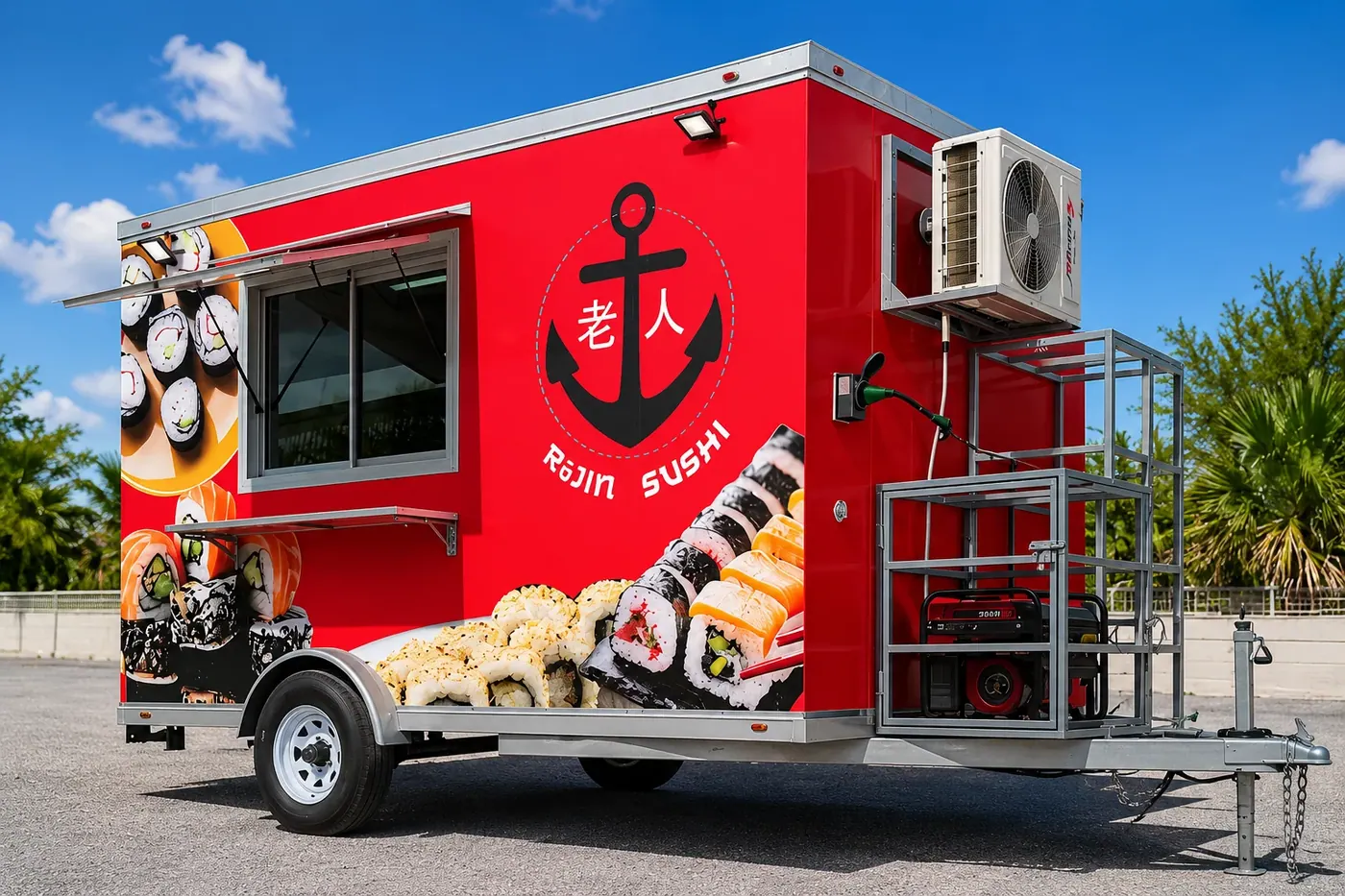 10ft food trailer