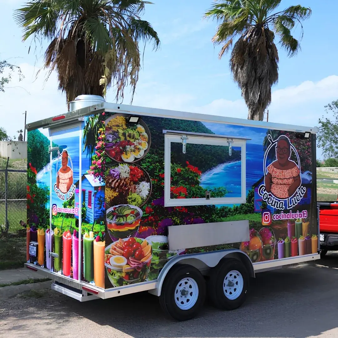 14ft food trailer interior kitchen layout