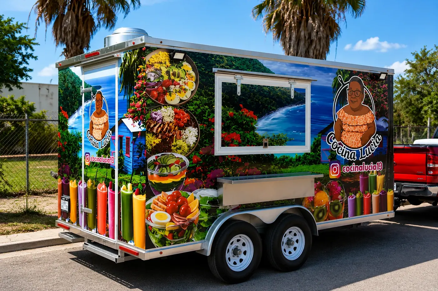 14ft food trailer
