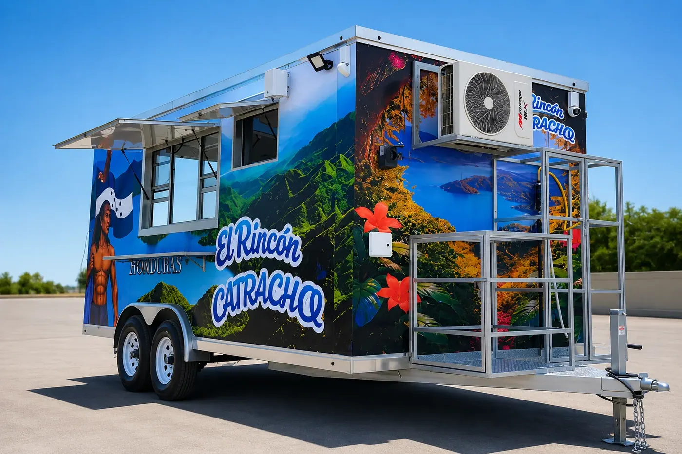 18ft food trailer