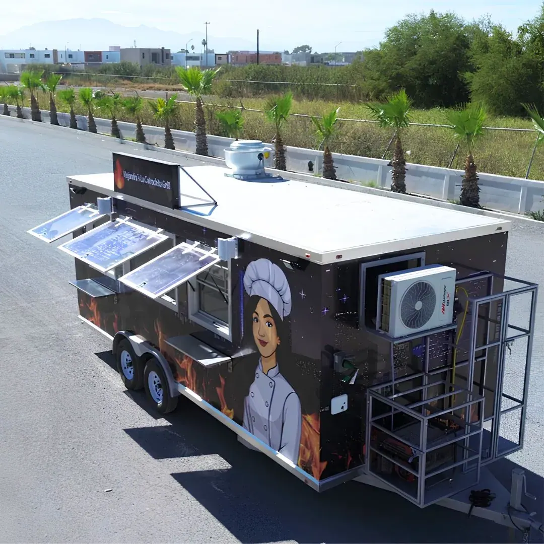 20ft food trailer interior kitchen layout