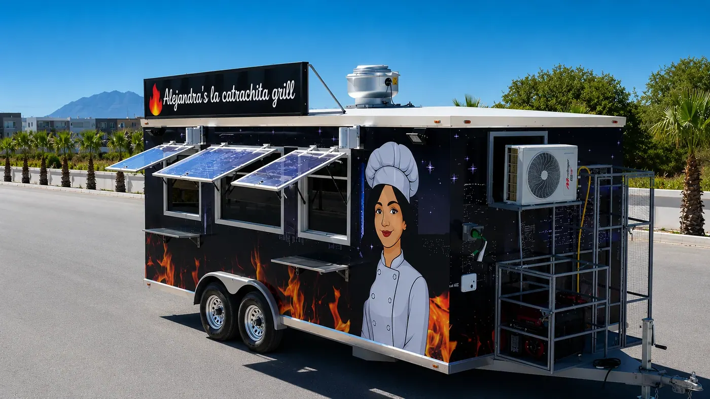 20ft food trailer