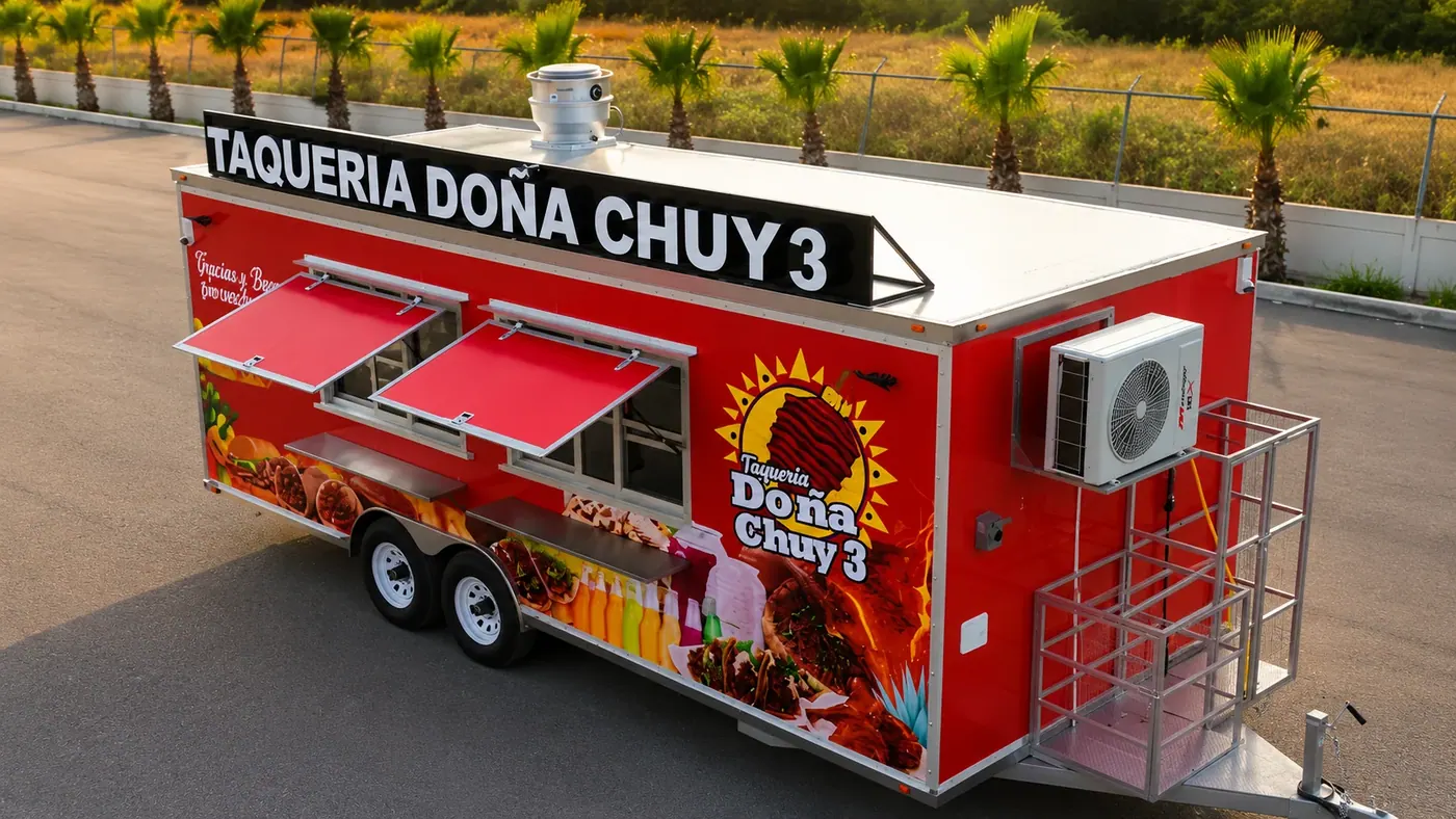 22ft food trailer