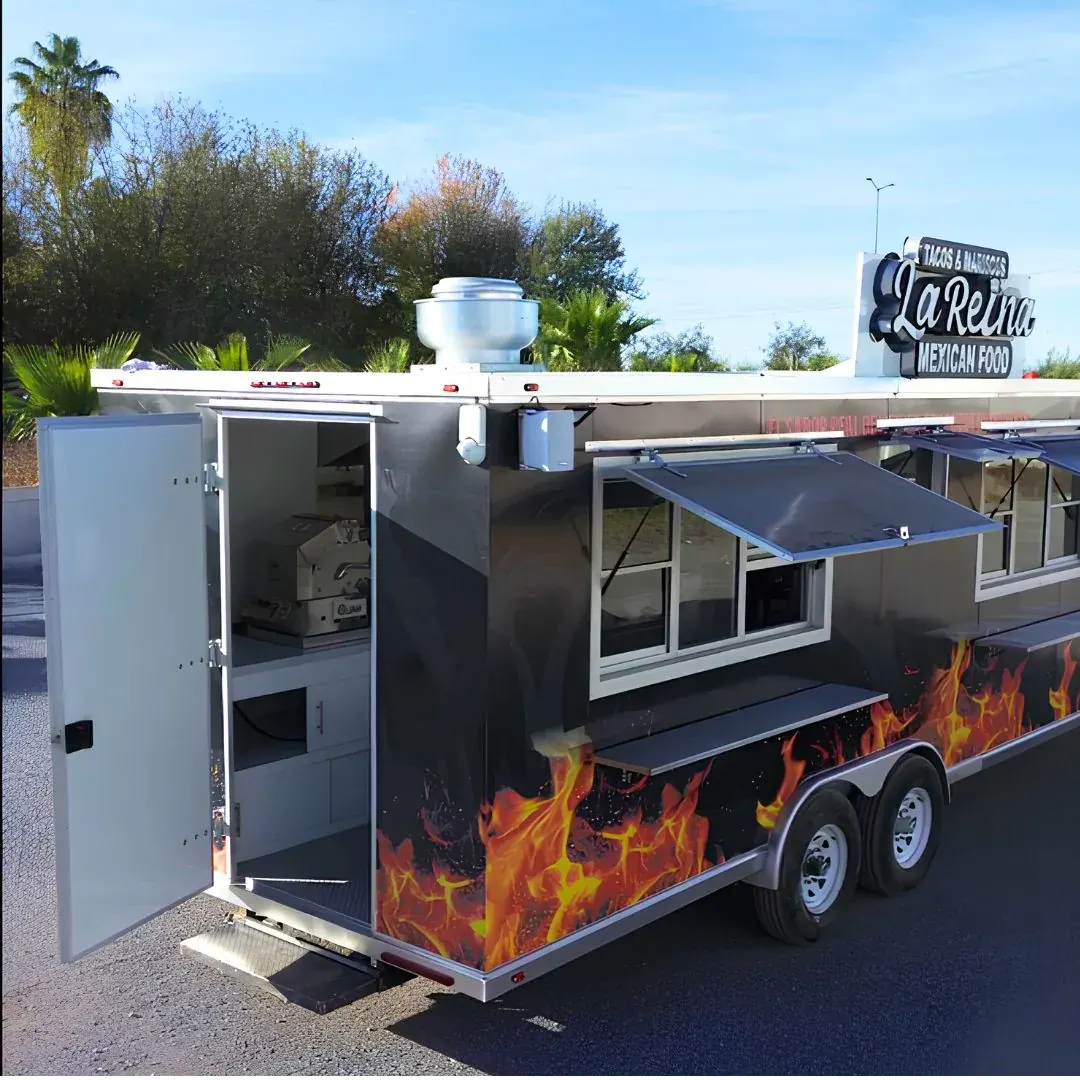 24ft food trailer interior kitchen layout