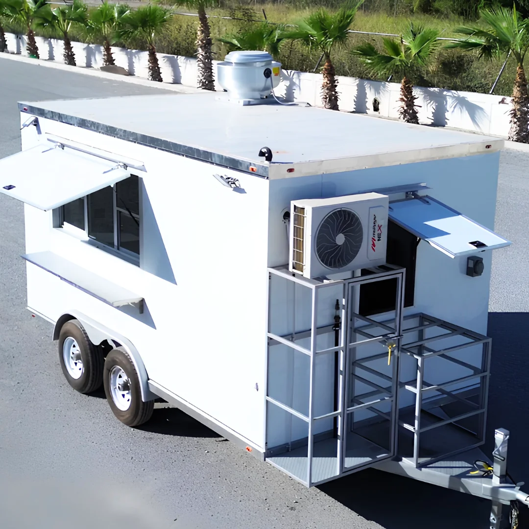 California food trailer exterior