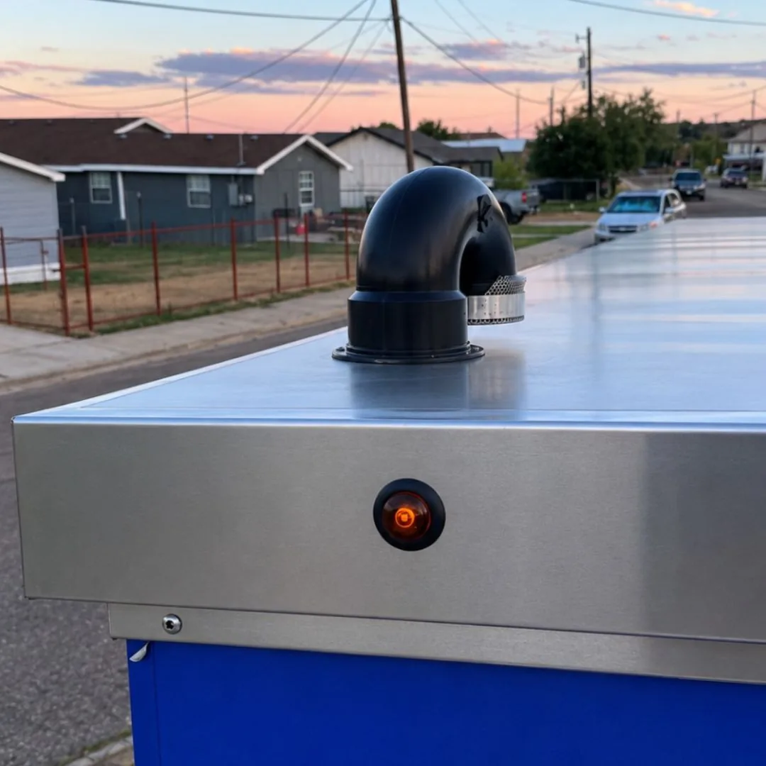 Roof drain vent