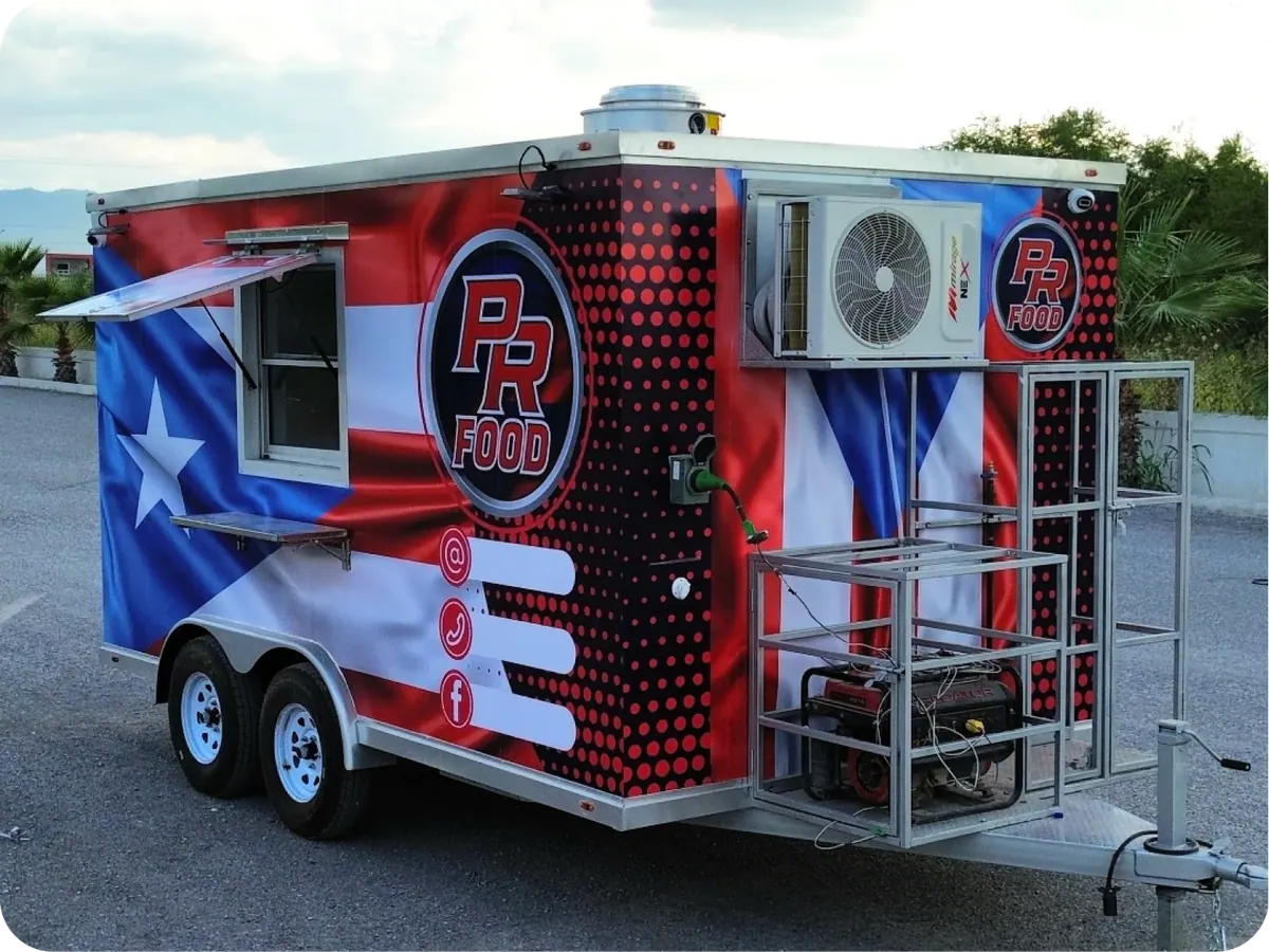 14FT Food Trailer