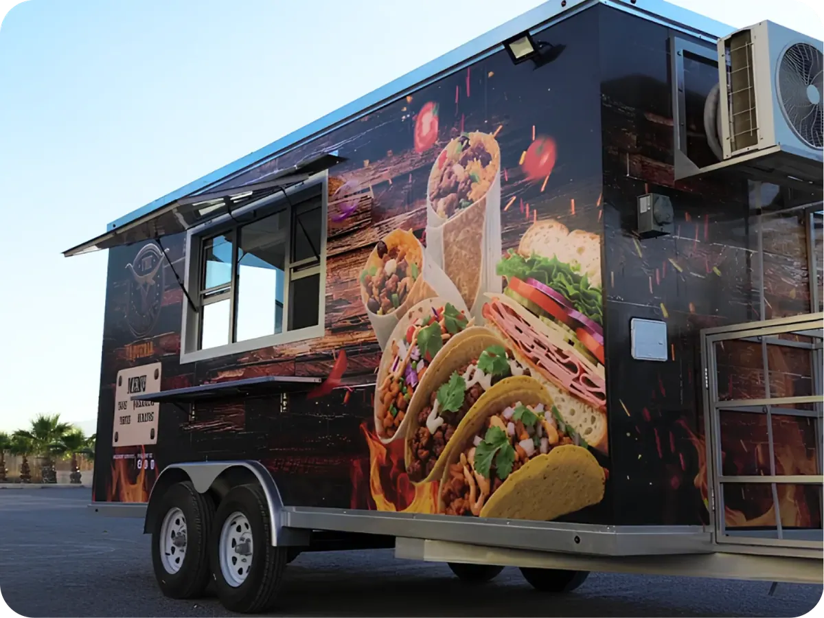 18FT Food Trailer