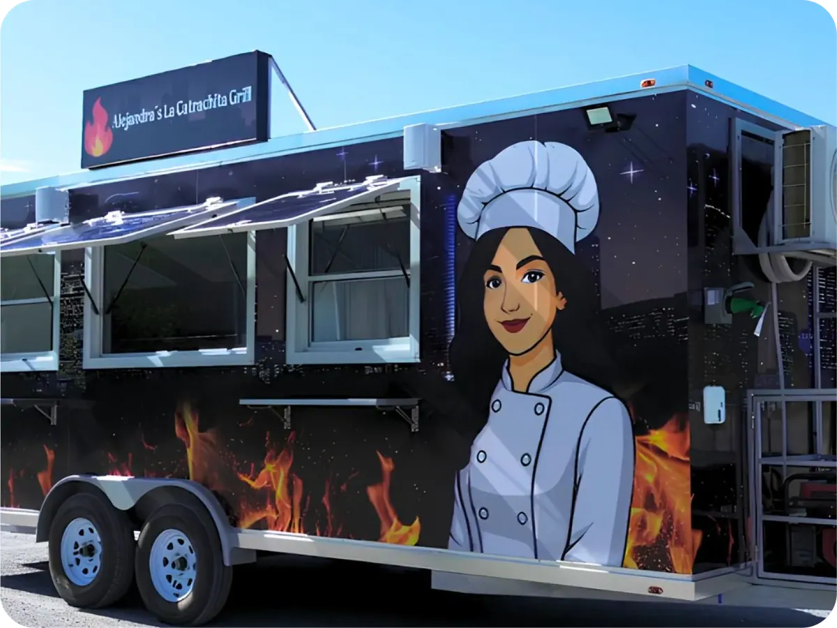 20FT Food Trailer